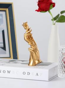 Hand Design Decoration Craft Best Gifts - Gold - View 3