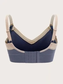 孕婦3件蕾絲邊無鋼圈內衣 - 彩色 - 查看 4