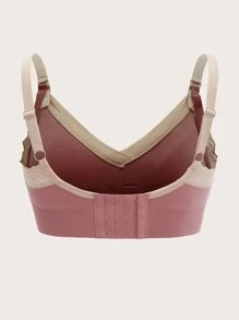 孕婦3件蕾絲邊無鋼圈內衣 - 彩色 - 查看 8