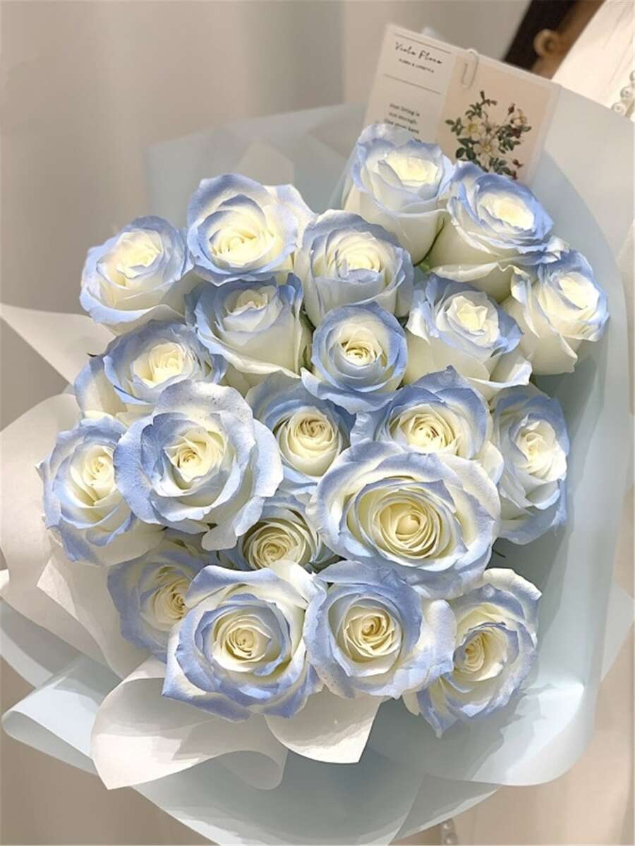 1 pieza Rosa artificial - Multicolor - Ver 1