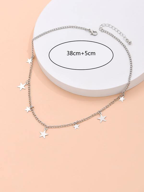 Star Charm Necklace SHEIN USA