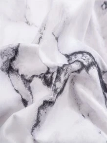 Marble Pattern Duvet Cover Set Without Filler,Marble Duvet Cover Set (1 Duvet Cover + Pillowcase), Soft Microfiber Bedding For All Season - Multicolor - View 4