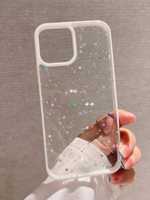 vỏ điện thoại long lanh - trắng - Xem 2