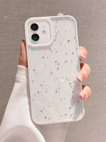 vỏ điện thoại long lanh - trắng - Xem 4