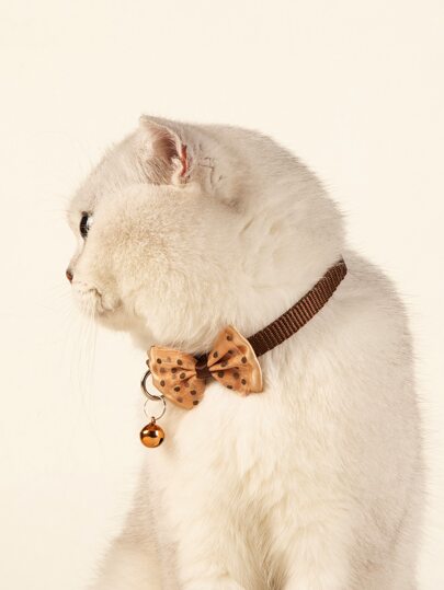 Haustierkragen mit Schleife Dekor
