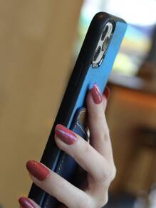 Plain Phone Case With Card Slot - Multicolor - View 6