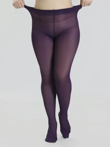 Plus Size Minimalist Tights