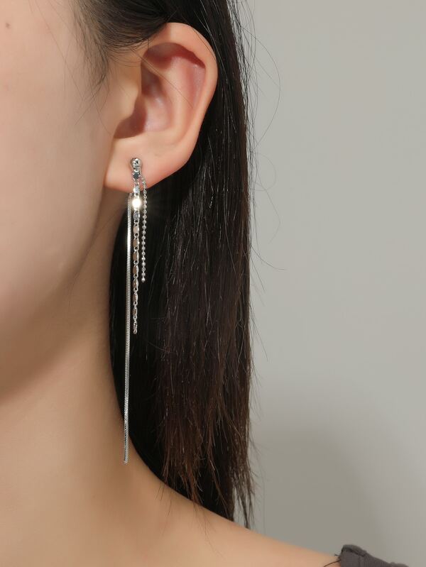 Minimalist Drop Earrings SHEIN USA