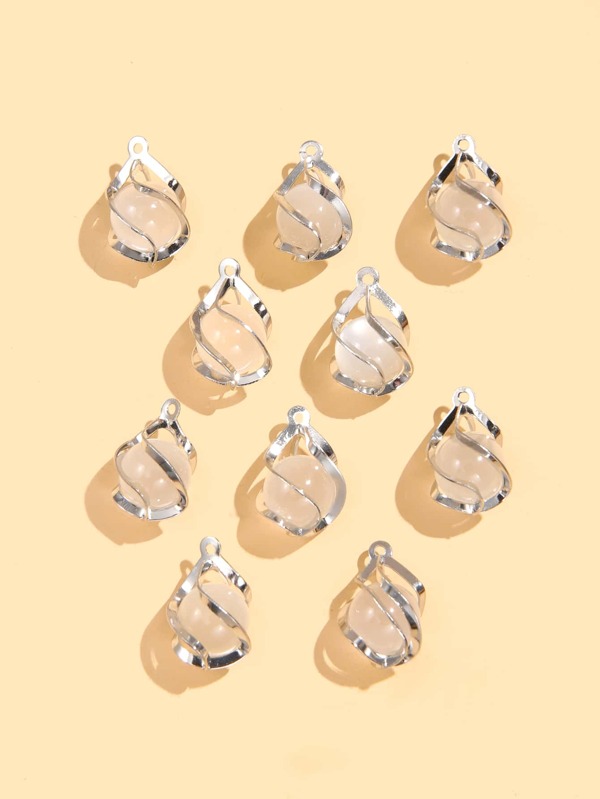 10pcs Bead Decor Pendant