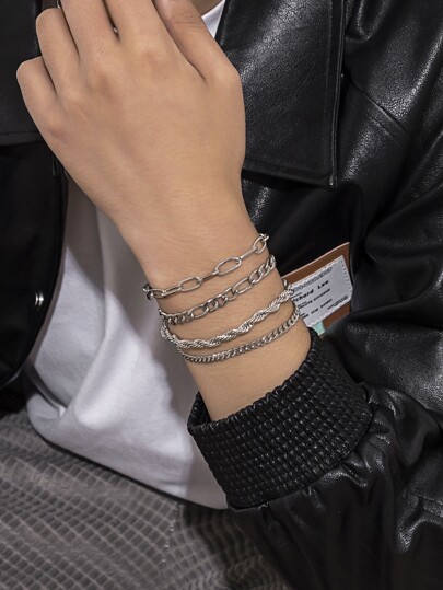 للرجال إسورة مبسط 4 قطع