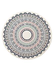 Tapijt met geometrisch patroon - Veel kleurig - Bekijken 2