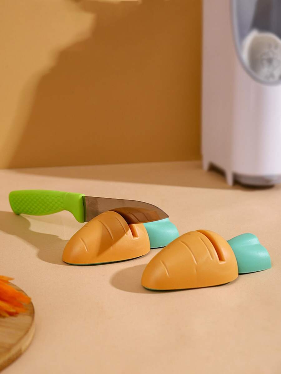 1pc Máy mài dao hình củ cà rốt - Nhiều màu - Xem 1