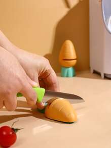 1pc Máy mài dao hình củ cà rốt - Nhiều màu - Xem 7