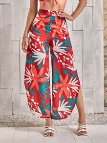 Quần nữ Bất đối xứng Hoa Boho - Nhiều màu - Xem 1