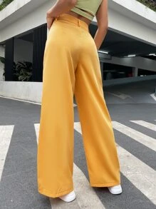 Dopamine Dressing High Waist Wide Leg Pants