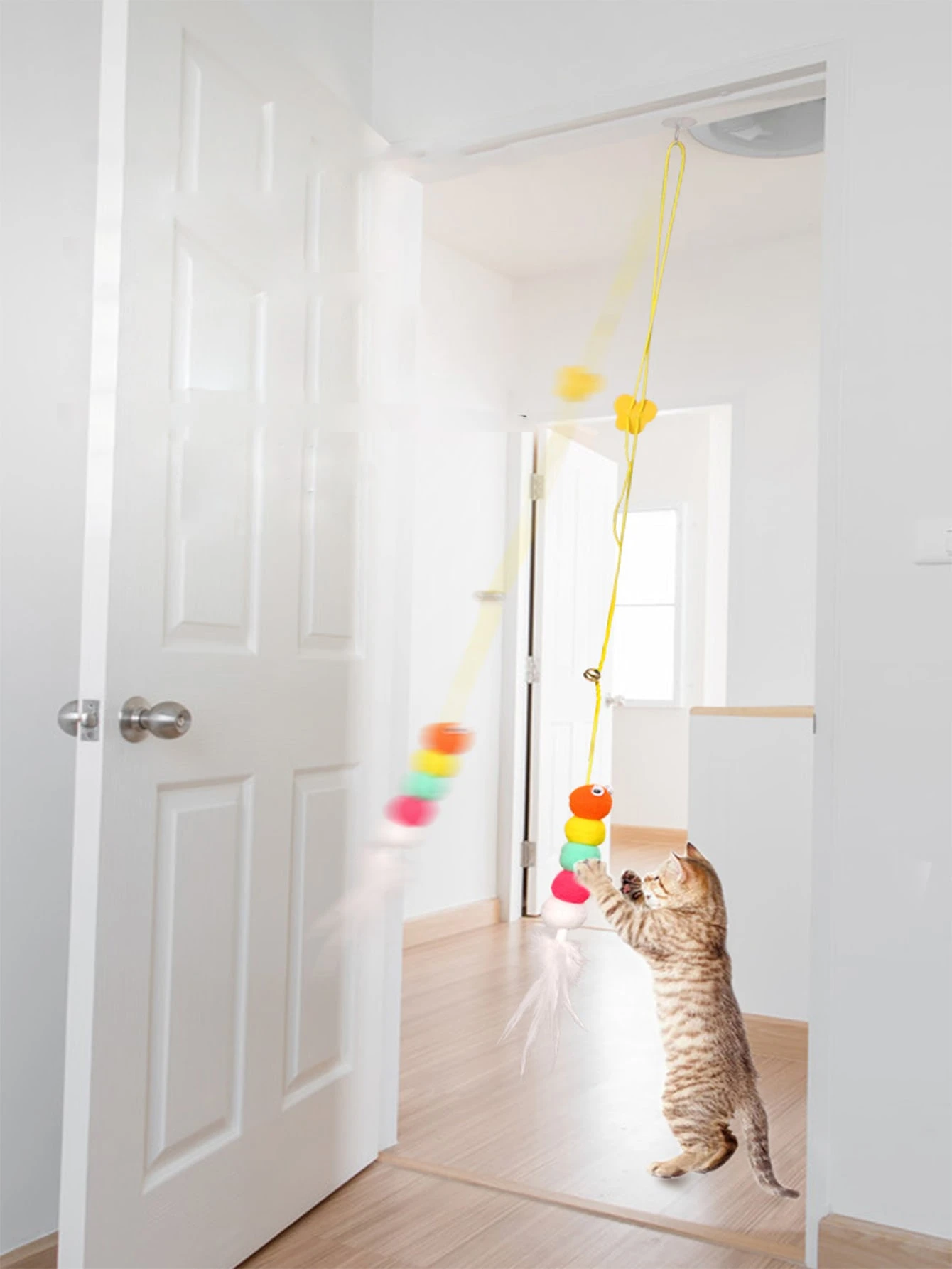 Door Knob Cat Toy atelieryuwa.ciao.jp