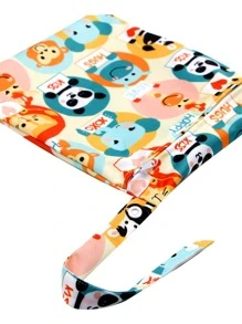 1 pieza Bolsa de pañales animal de dibujos animados patrón - Multicolor - Ver 2