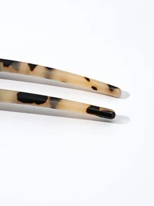 髮夾 - 杏色 - 查看 3