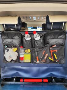 1入組車座後背收納袋 - 黑色 - 查看 2