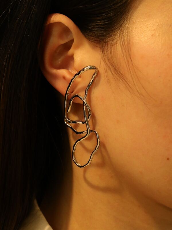 Structured Stud Earrings SHEIN UK