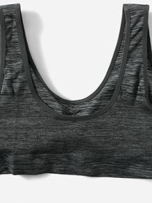 Sujetador de space dye - Gris Oscuro - Ver 4