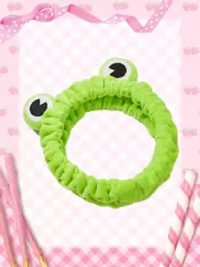 ROMWE Kawaii Băng đô Tắm Hoạt hình - màu xanh lá - Xem 5