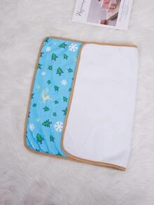 樹圖案寵物毯 - 彩色 - 查看 6