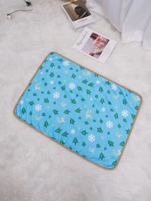 樹圖案寵物毯 - 彩色 - 查看 7