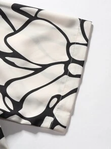 Manfinity RSRT Men Floral Print Shirt Without Tee - Multicolor - View 4