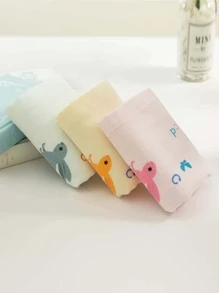 1 pieza Toalla de mano con estampado de dibujos animados al azar - Multicolor - Ver 1