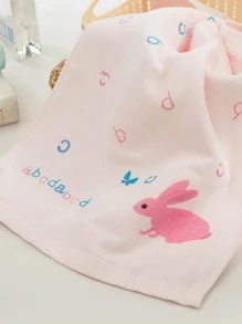 1 pieza Toalla de mano con estampado de dibujos animados al azar - Multicolor - Ver 2