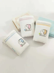 1 pieza Toalla de mano con estampado de dibujos animados al azar - Multicolor - Ver 3