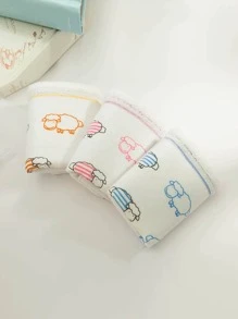 1 pieza Toalla de mano con estampado de dibujos animados al azar - Multicolor - Ver 4