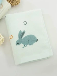 1 pieza Toalla de mano con estampado de dibujos animados al azar - Multicolor - Ver 5