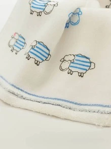 1 pieza Toalla de mano con estampado de dibujos animados al azar - Multicolor - Ver 6