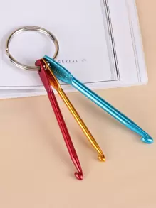 3入組勾織鉤 - 彩色 - 查看 1