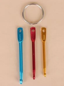 3入組勾織鉤 - 彩色 - 查看 2