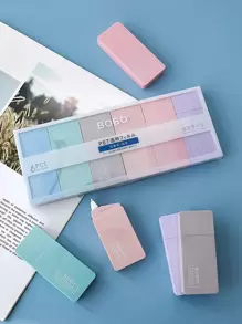 Set de cintas correctoras compactas de 6 piezas - Multicolor - Ver 1