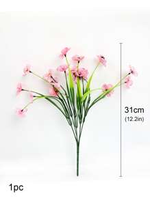 1bunch Hoa nhân tạo - Hồng - Xem 4