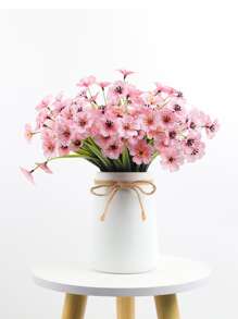 1bunch Hoa nhân tạo - Hồng - Xem 5