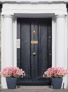 1bunch Hoa nhân tạo - Hồng - Xem 6