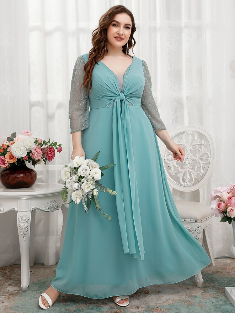 chiffon dress sale Crinkled (Women) A front slit adds theme parties Blush Pink Bridesmaid Dress Shoe size:38