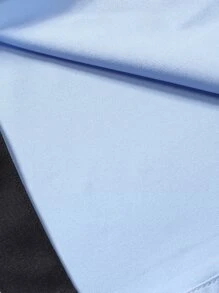 Manfinity Mode Hombres Camisa con un bolsillo delantero - Celeste - Ver 6