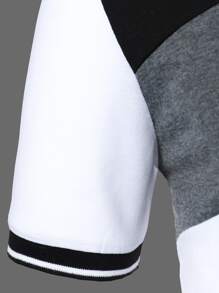 Manfinity Homme Hombres Camisa polo de color combinado ribete en contraste - Multicolor - Ver 5