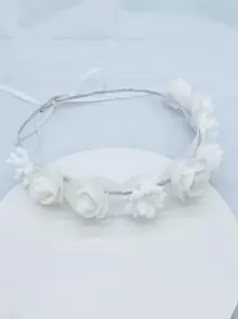 Banda de pelo con diseño de flor - Multicolor - Ver 1