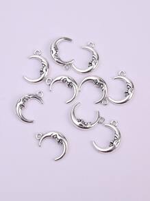 10 chiếc Mặt Trăng Tự Làm Mặt Trăng - Ancient Silver - Xem 1