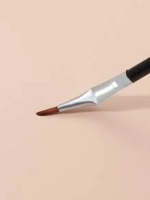 Flexão Pincel Delineador 1 Peça Preto Extremamente Multa Pincel De Maquiagem Para Os Olhos Multa Pincel Delineador Pincéis De Maquiagem Para Homens E Mulheres
