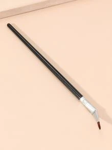 Flexão Pincel Delineador 1 Peça Preto Extremamente Multa Pincel De Maquiagem Para Os Olhos Multa Pincel Delineador Pincéis De Maquiagem Para Homens E Mulheres