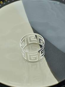 6入組鏤空餐巾圈