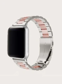撞色不銹鋼錶帶適用於Apple Watch - 彩色 - 查看 1